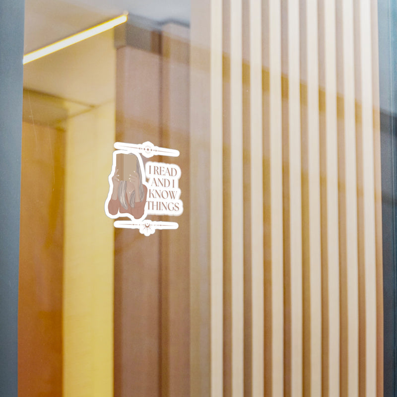 I Read sticker