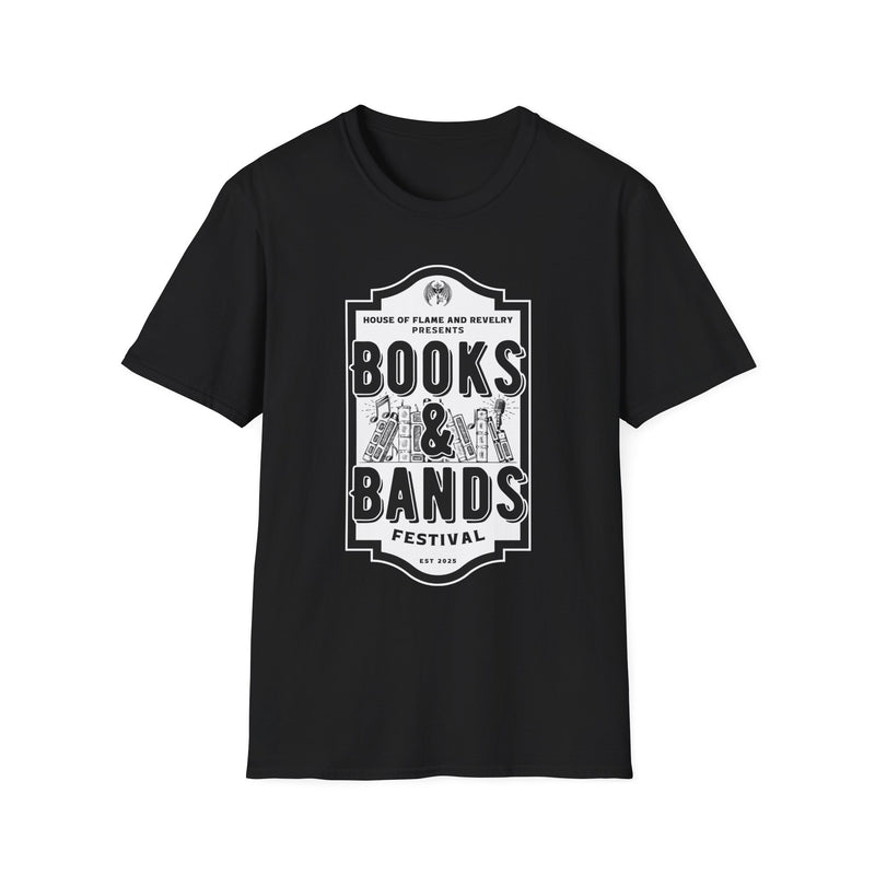 Books and Bands Festival T-Shirt